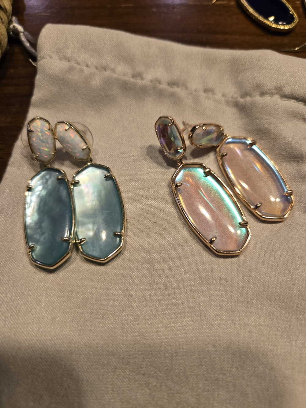 Kendra Scott Gold Elle Statement Earrings Set Of 2